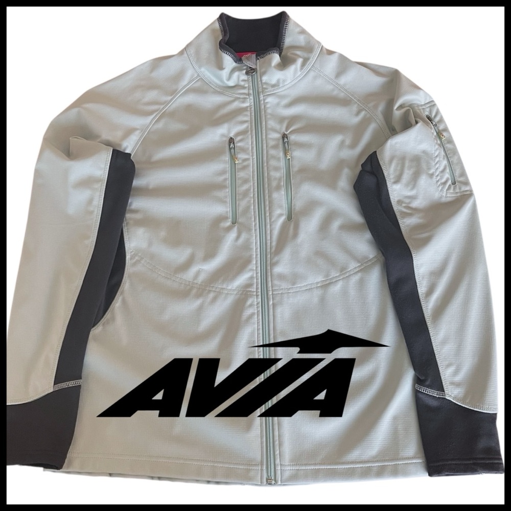 Avia Light Mint/Black Soft Shell Performance Jacket (XL) - Picture 3 of 16